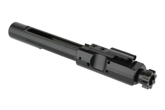 The Guntec USA .308 bolt carrier group features a durable black Nitride finish